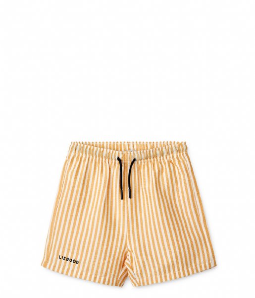 Liewood  Duke Stripe Board Shorts Y/D stripe Yellow Mellow/crème de la crème (1914)