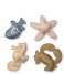 Liewood  Dion Sea Creature Diving Toys 4-Pack Sea creature / Sandy (1032)