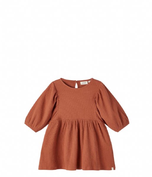 Lil Atelier  Nmfraja 3/4 Loose Dress Baked Clay
