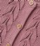 Lil Atelier  Nbfdora Longsleeve Loose Knit Cardigan Nostalgia Rose (4445926)