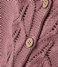 Lil Atelier  Nmfdora 3/4 Short Loose Knit Cardigan Nostalgia Rose (4446213)