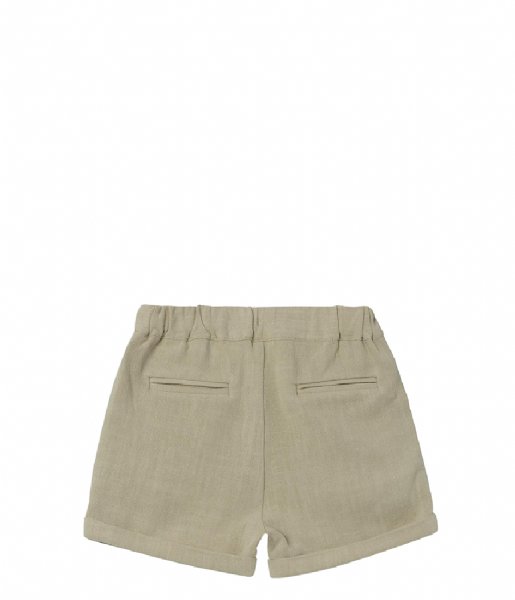 Lil Atelier  Nmmdolie Fin Loose Shorts Moss Gray (4447925)