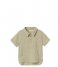 Lil Atelier  Nmmdolie Fin Short Sleeve Loose Shirt Moss Gray (4447932)