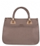 Liu Jo  Shopping Medium Quadrata Anna Bag pale brown metal (W9863)
