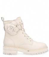 Liu Jo Pink 201 Ankle Boot Calf Ivory (S1185)