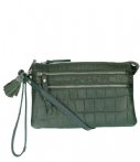 Loulou Essentiels Clutches Pouch Vintage Croco Groen loulou essentiels kopen in de aanbieding Loulou Essentiels Clutches Pouch Vintage Croco Groen loulou essentiels kopen in de aanbieding