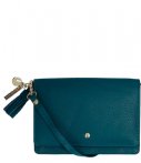 Loulou Essentiels Clutches Bag Beau Veau Gold Blauw loulou essentiels kopen in de aanbieding Loulou Essentiels Clutches Bag Beau Veau Gold Blauw loulou essentiels kopen in de aanbieding