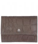 Loulou Essentiels Handtassen Slb Vintage Croco Grijs loulou essentiels kopen in de aanbieding