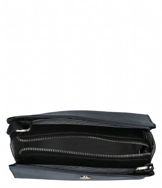 LouLou Essentiels  Bag Lovely Lizard Silver Colored Black