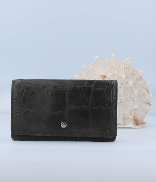 LouLou Essentiels  Bag Vintage Croco black (001)