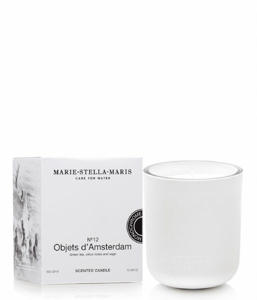 Marie-Stella-Maris  Scented Candle Objets d'Amsterdam 300 gr Monochrome Edition Transparant