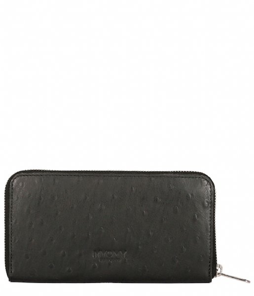 MYOMY  My Paper Bag Wallet Large ostrich black (10461302)