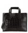 MYOMY Schoudertas My Paper Bag Handbag Crossbody croco black (10673014) MYOMY Schoudertas My Paper Bag Handbag Crossbody croco black (10673014)