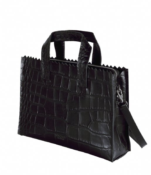 MYOMY Crossbodytas My Paper Bag Mini Handbag Crossbody croco black (10763014)