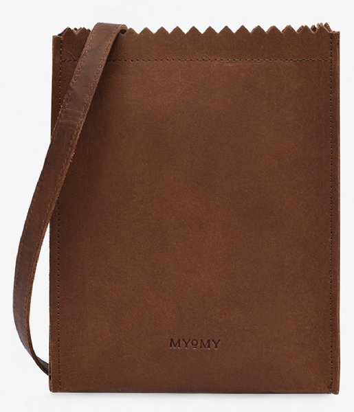 MYOMY Crossbodytas MY PAPER BAG Baggy Medium Hunter taupe (1061-1381) MYOMY Crossbodytas MY PAPER BAG Baggy Medium Hunter taupe (1061-1381)