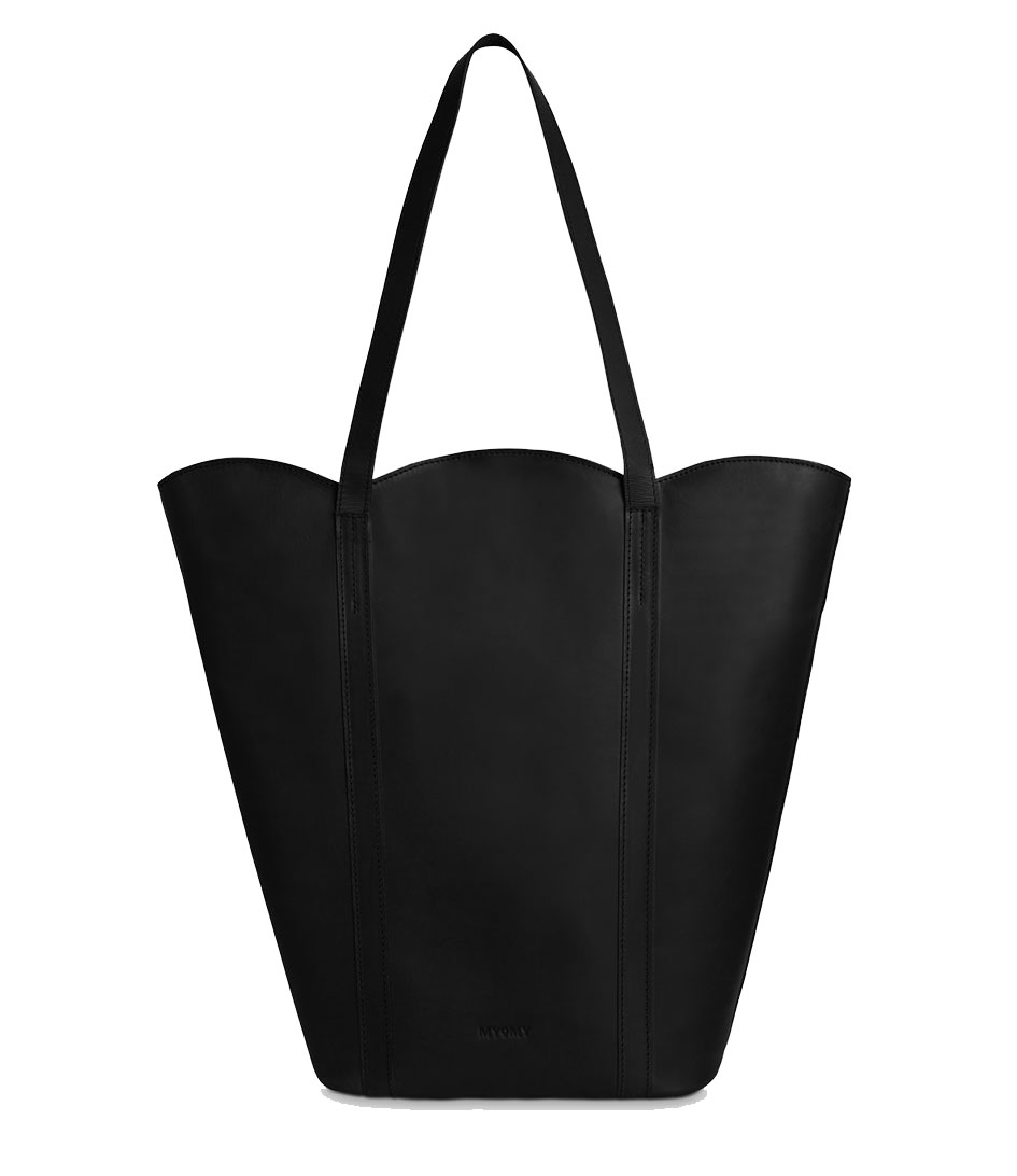 Ondoorzichtig haak Ook MYOMY Handbag My Rose Bag Shopper Hunter Off-Black (8624-1081) | The Little  Green Bag