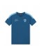 Malelions  Junior Sport Transfer T-Shirt Navy-Light Blue (311)