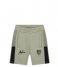 Malelions  Junior Sport Transfer Shorts Moss Grey-Black (968)