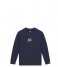 Malelions  Junior Split Essentials Sweater Navy/Light Blue (311)