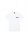 Malelions  Junior Split T-Shirt White-Light Blue (971)