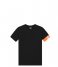 Malelions  Junior Captain T-Shirt 2.0 Black-Orange (929)