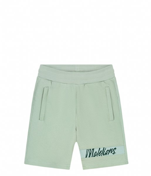 Malelions  Junior Captain Shorts 2.0 Aqua Grey-Mint (869)