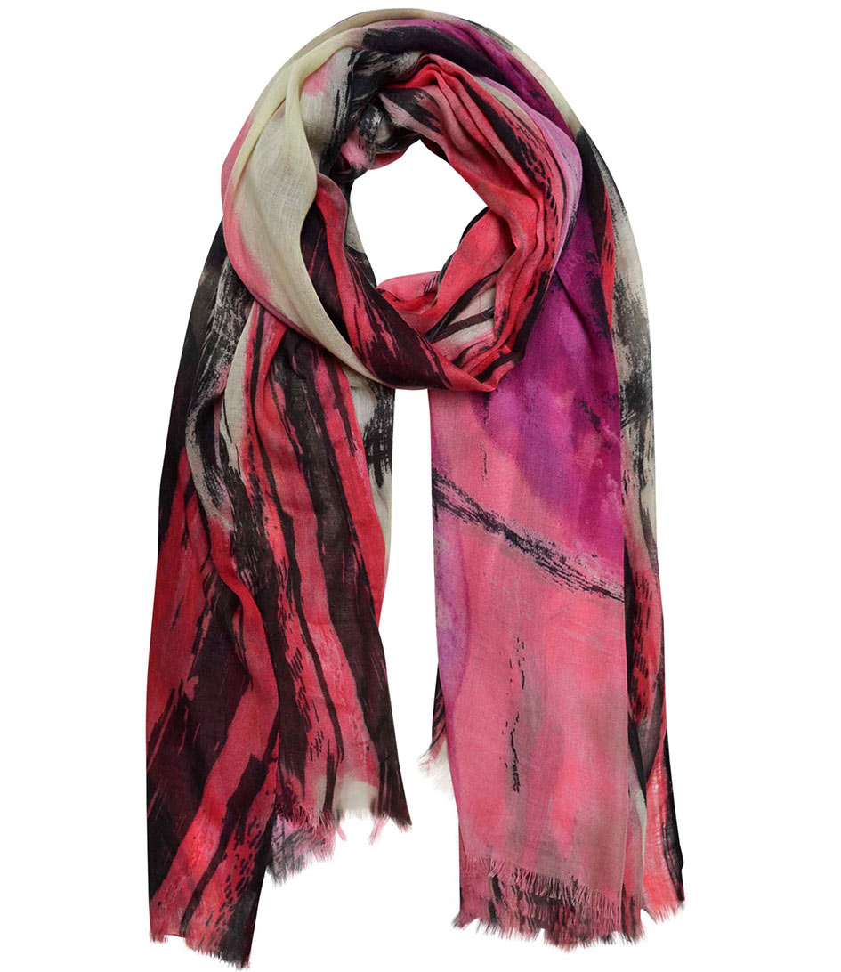 Running Colors Scarf pink (32) Maya The Little Green Bag