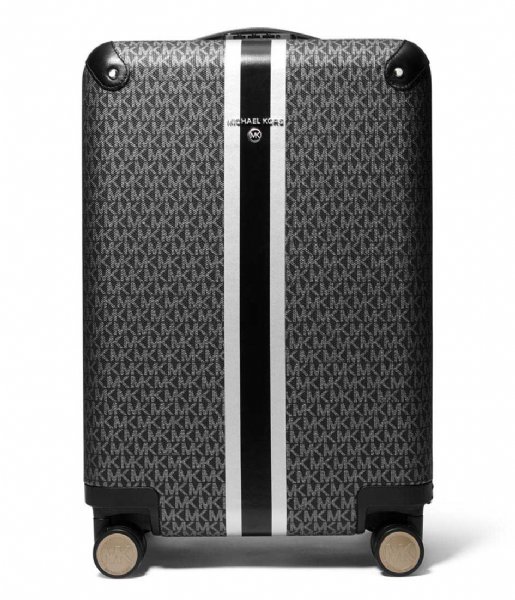 Michael Kors Walizki na bagaż podręczny Travel Sm Hardcase Trolley Black Silver (023)