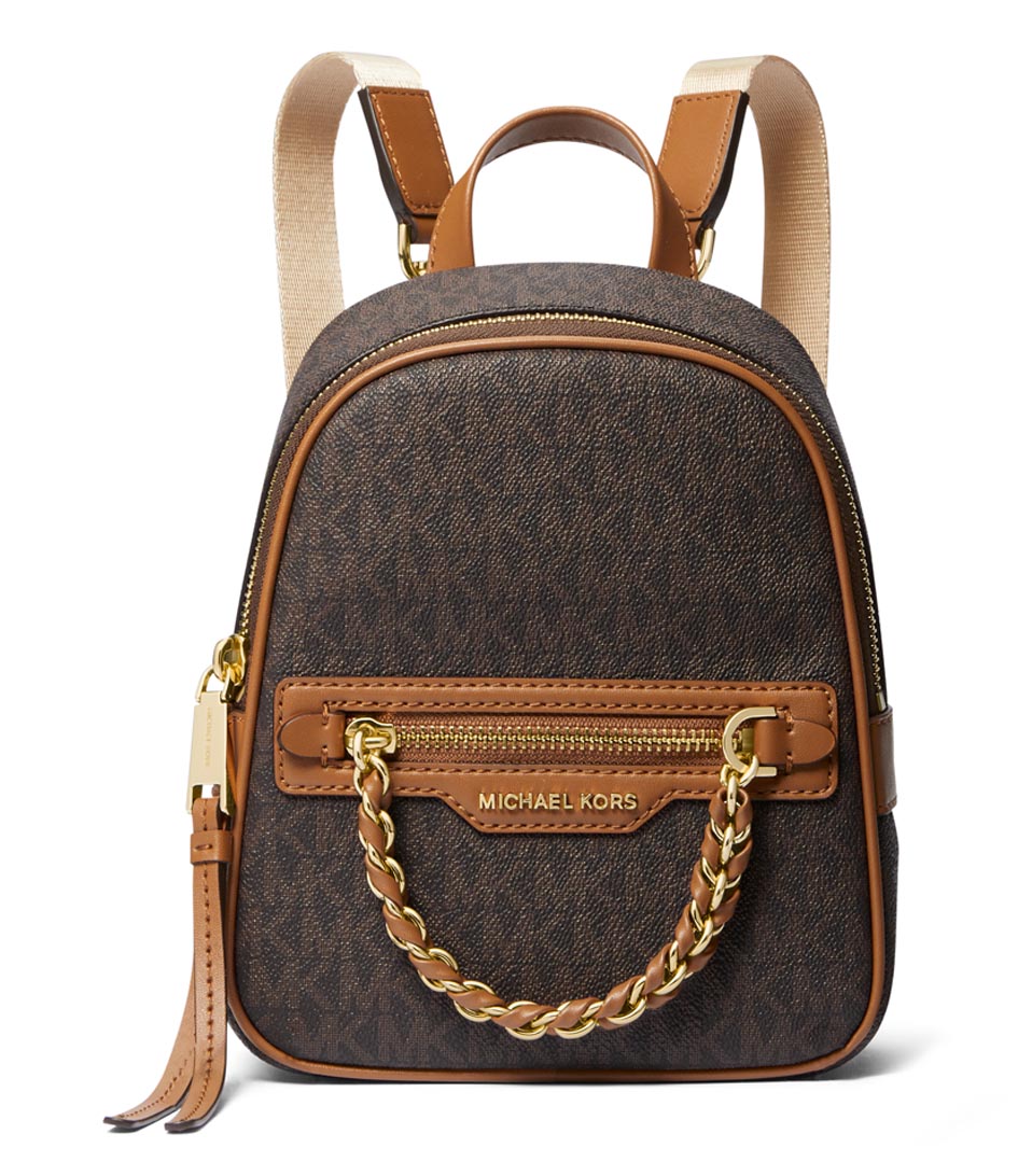 Michael kors evie backpack shop acorn