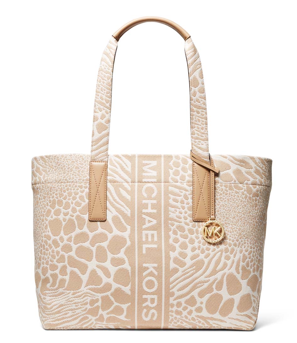 Michael Kors Shoulder bag The Michael Bag Large Tote Camel Multi (260) |  The Little Green Bag