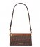 Michael Kors  Empire Large Conv Xbody Brown Luggage (227)
