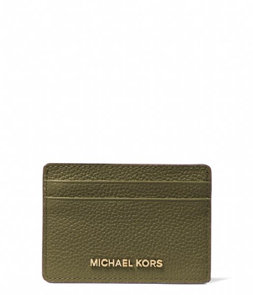 Michael Kors Pasjes portemonnee Jet Set Card Holder Olive (333)