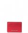 Michael KorsJet Set Card Holder Crimson (602)
