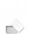 Michael Kors Ritsportemonnee Jet Set Double Zip Wristlet Silver (040)