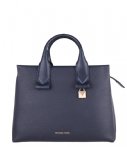 Michael Kors Handtassen Rollins Large Satchel Blauw michael kors kopen in de aanbieding Michael Kors Handtassen Rollins Large Satchel Blauw michael kors kopen in de aanbieding