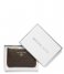 Michael Kors Pasjes portemonnee Jet Set Charm XS Key Ring Card Case Brown Acorn (252)