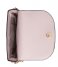 Michael Kors  Half Dome Crossbody soft pink & gold hardware