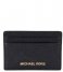 Michael Kors  Mercer Card Holder black & gold hardware