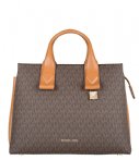 Michael Kors Handtassen Rollins Large Satchel Bruin michael kors kopen in de aanbieding Michael Kors Handtassen Rollins Large Satchel Bruin michael kors kopen in de aanbieding