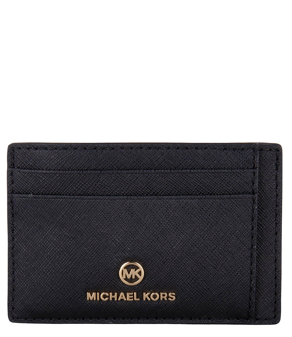 Michael Kors Card holder Jet Charm Sm Id Card Case black | Little Green Bag