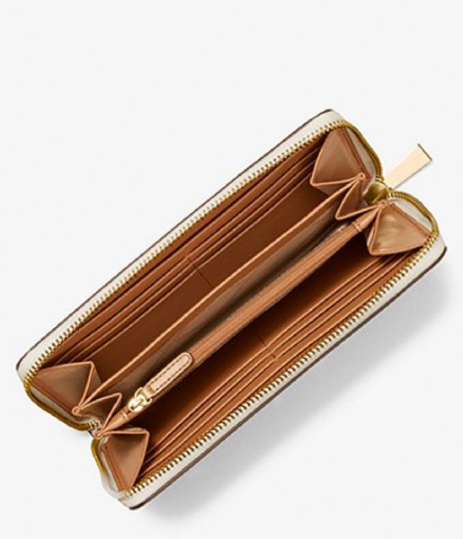 Michael Kors  Pocket Za Contntl vanilla & gold colored hardware