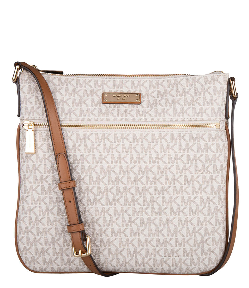 michael kors flat crossbody bag