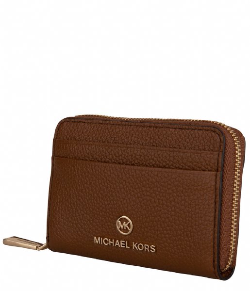 Michael Kors Ritsportemonnee Jet Set Small Za Coin Card Case Luggage (230)