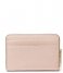 Michael Kors Ritsportemonnee Jet Set Small Za Coin Card Case Soft Pink (187)