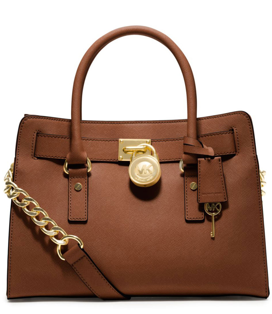 Hamilton Satchel luggage Michael Kors The Little Green Bag