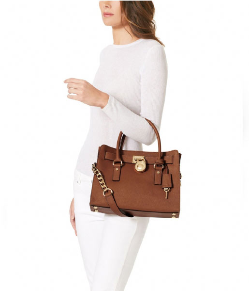 Hamilton Satchel luggage Michael Kors The Little Green Bag