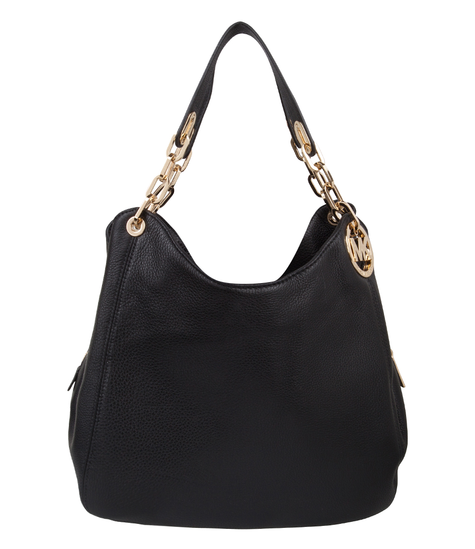 Fulton Tote Black Michael Kors | The Little Green Bag