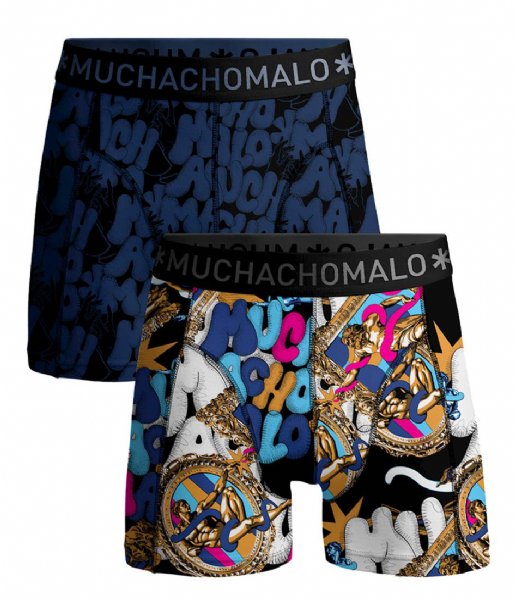 Muchachomalo  Men 2-Pack Boxer Shorts Adam Print/Print