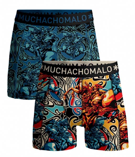 Muchachomalo  Men 2-Pack Boxer Shorts Alps Print/Print
