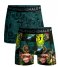 MuchachomaloMen 2-Pack Boxer Shorts Indiana Print/Print
